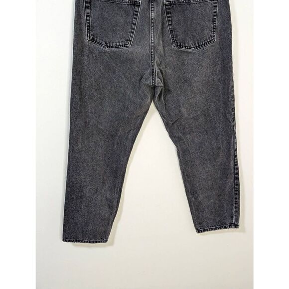 Free People We The Free Black Tapered Straight Leg Jeans - Size 31 - Picture 6 of 8